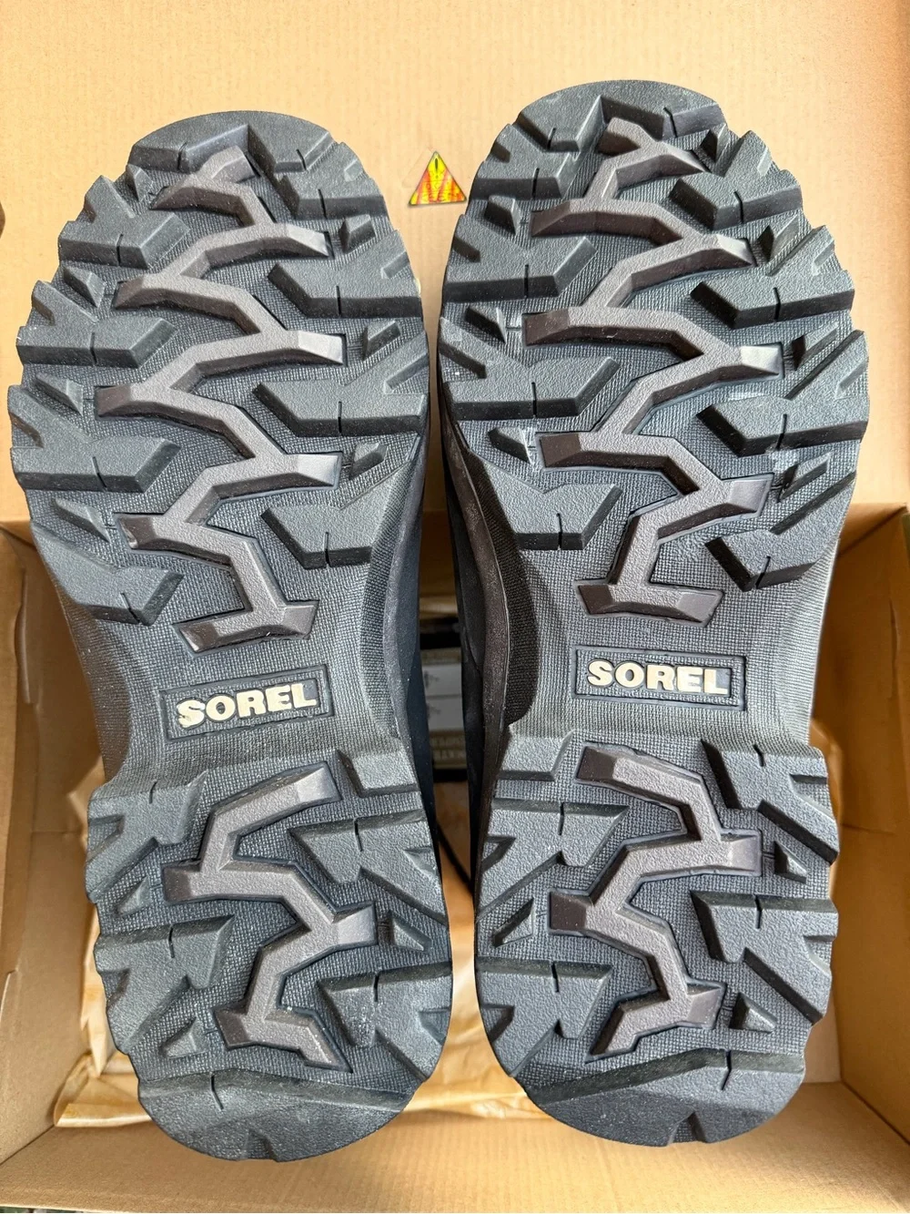 Sorel Men's Conquest Snow Boot British Tan Insulated Waterproof Lace-Up